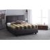 Handmade in Britain Upholstered Bed Frame - Rome - 3ft Single to 6ft Super King (Custom Fabric Options)