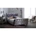 Handmade in Britain Upholstered Sleigh Bed Frame - Sicily - 3ft Single to 6ft Super King (Custom Fabric Options)