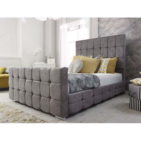 MONACCO CUBE SLEIGH BED