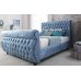 Handmade in England Swan Sleigh Bed