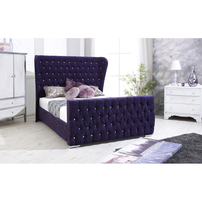 WING SLEIGH BED