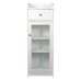 Alaska Glass Cabinet White Alaska Glass Cabinet White