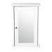 Alaska Wall Cabinet with Mirror White