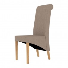 Amelia Dining Chair Beige (Pack of 2)