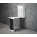 Arlo Foldaway Wall Desk And Breakfast Table White Arlo Foldaway Wall Desk And Breakfast Table White