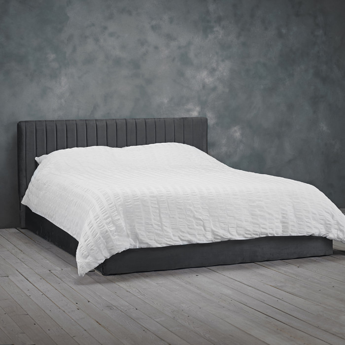 Berlin Silver Small Double Bed Berlin Silver Small Double Bed