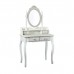 Brittany Dressing Table Mirror White-Grey Brittany Dressing Table Mirror White-Grey