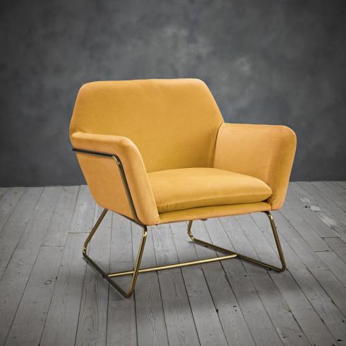 Charles Armchair Mustard