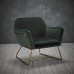 Charles Armchair Racing Green