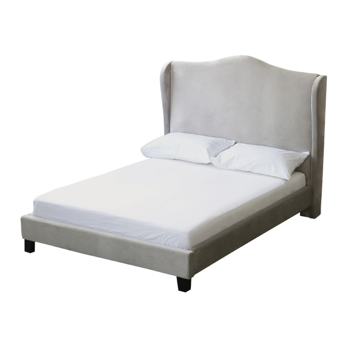 Chateaux 5.0 Kingsize Bed Silver Chateaux 5.0 Kingsize Bed Silver
