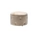 Cleo Storage Pouff Beige Cleo Storage Pouff Beige