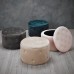 Cleo Storage Pouff Beige Cleo Storage Pouff Beige