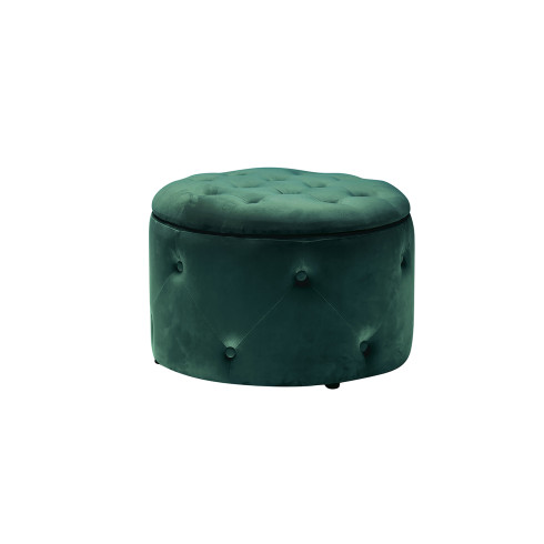 Cleo Storage Pouff Teal