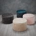 Cleo Storage Pouff Teal Cleo Storage Pouff Teal