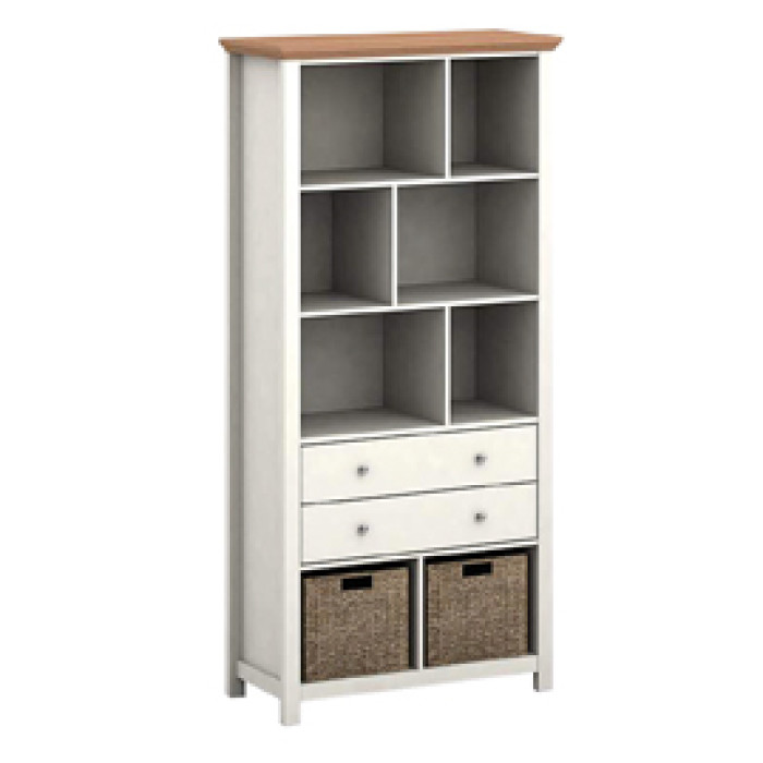Costwold Bookcase Cream Costwold Bookcase Cream
