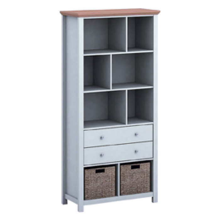Costwold Bookcase Grey Costwold Bookcase Grey