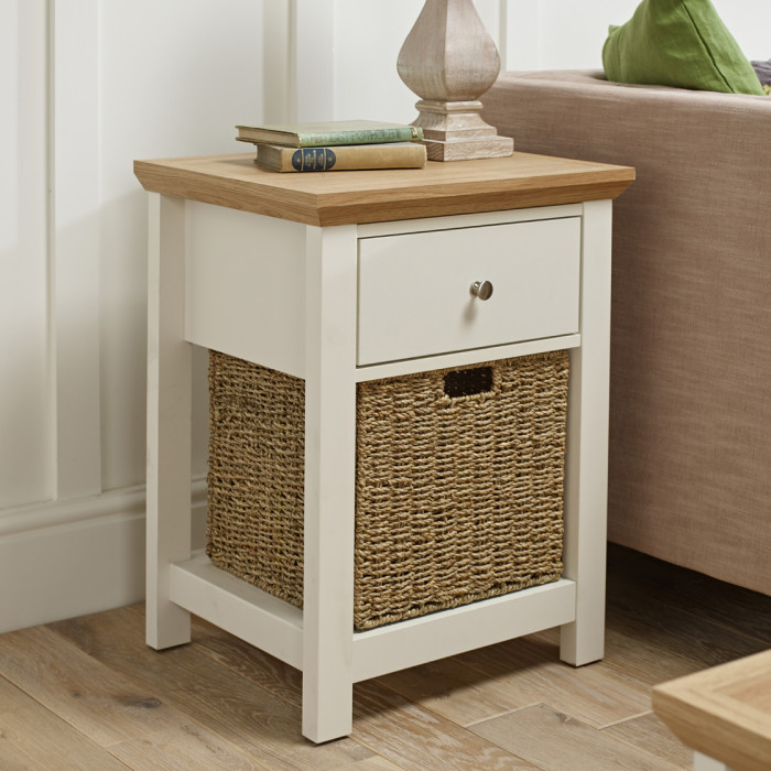 Cotswold Lamp Table Cream Cotswold Lamp Table Cream
