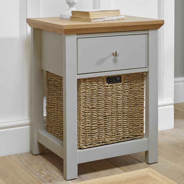 Cotswold Lamp Table Grey Cotswold Lamp Table Grey
