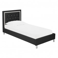 Crystalle 3.0 Single Bed Black