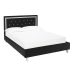 Crystalle 4.6 Double Bed Black