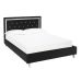 Crystalle 5.0 King Size Bed Black Crystalle 5.0 King Size Bed Black