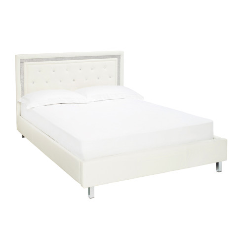 Crystalle 5.0 Kingsize Bed White Crystalle 5.0 Kingsize Bed White