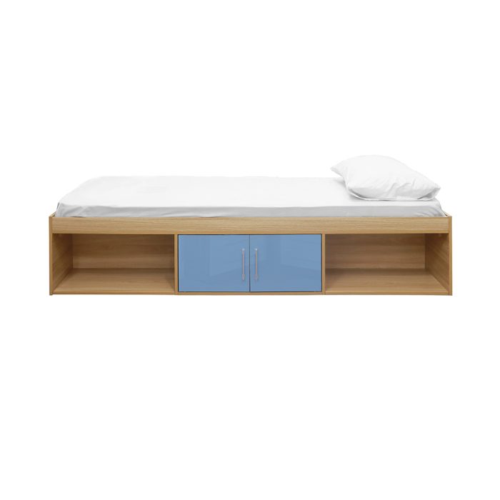 Dakota Cabin Bed Oak-Blue
