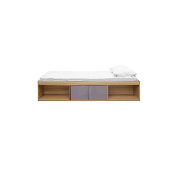 Dakota Cabin Bed Oak-Grey Dakota Cabin Bed Oak-Grey