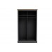 Devon 2 Door Sliding Wardrobe Charcoal