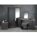 Devon 2 Door Sliding Wardrobe Charcoal