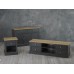 Devon 3 Door 2 Drawer Sideboard Charcoal