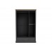 Devon 3 Door 2 Drawer Wardrobe Charcoal