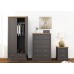 Devon 5 Drawer Chest Charcoal