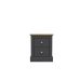 Devon Bedside Table Charcoal