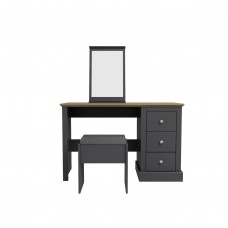 Devon Dressing Table Set Charcoal