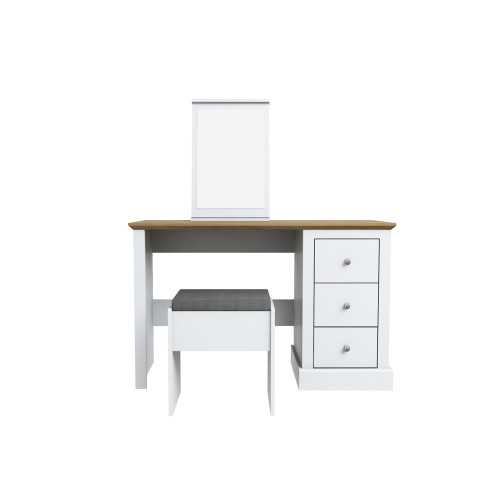 Devon Dressing Table Set White