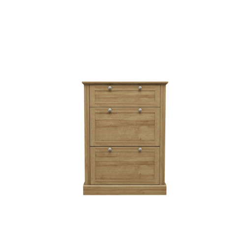 Devon Shoe Cabinet Oak