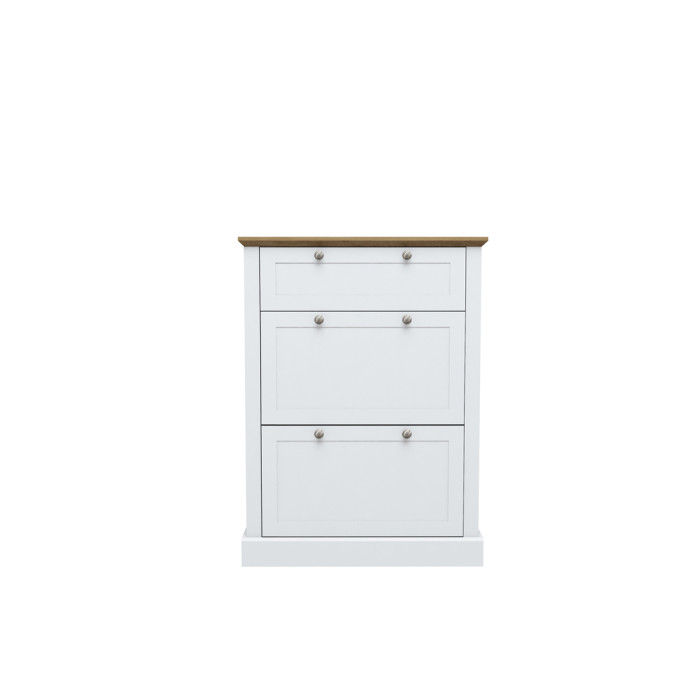 Devon Shoe Cabinet White Devon Shoe Cabinet White