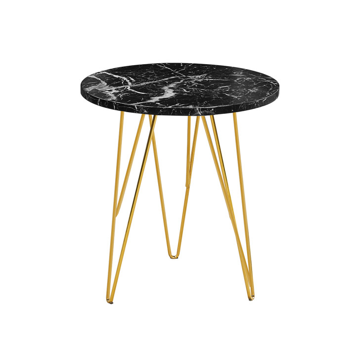 Fusion Lamp Table Black Marble Fusion Lamp Table Black Marble