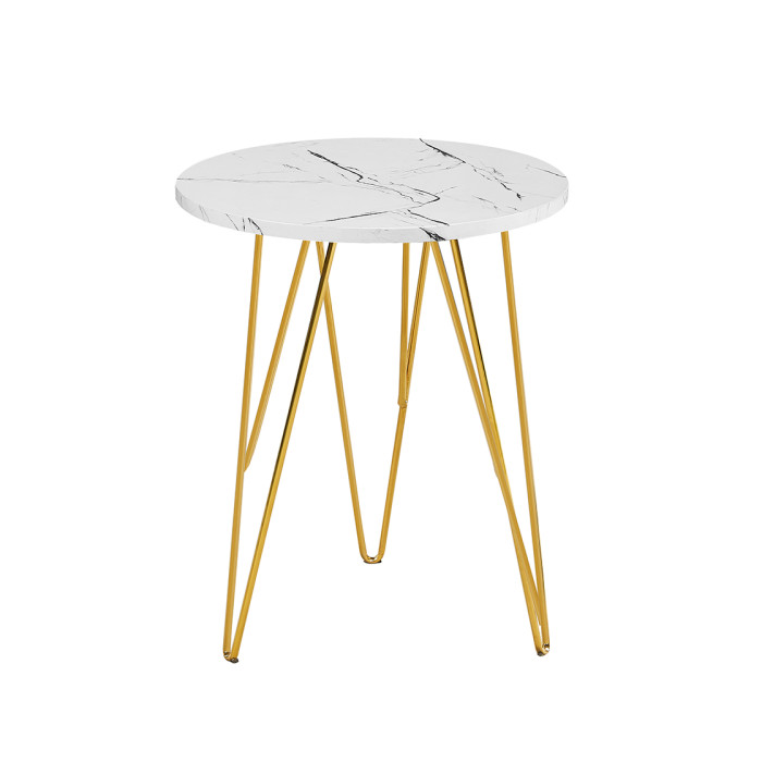 Fusion Lamp Table White Marble Fusion Lamp Table White Marble
