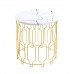 Grace End Table White Marble Grace End Table White Marble