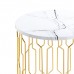 Grace End Table White Marble Grace End Table White Marble
