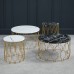 Grace End Table White Marble Grace End Table White Marble
