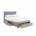 Greenwich 5.0 Kingsize Bed Grey Greenwich 5.0 Kingsize Bed Grey