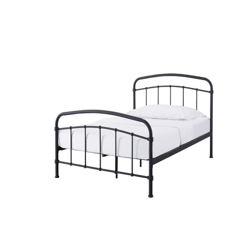 Halston 3.0 Single Black Bed
