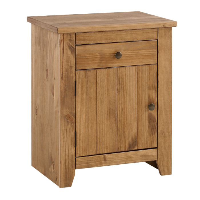 Havana Bedside Cabinet Pine Havana Bedside Cabinet Pine