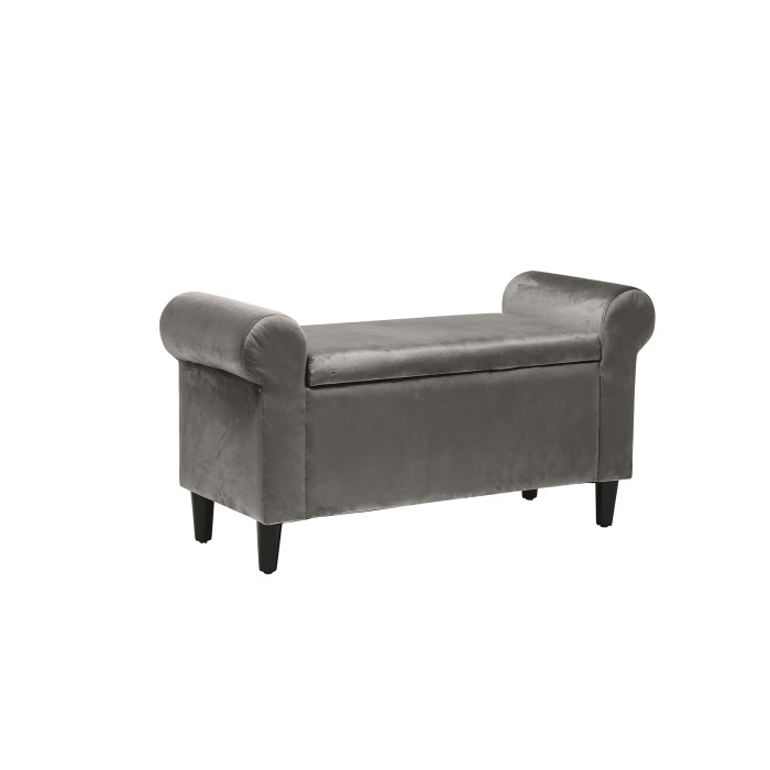 Highgrove Storage Ottoman Grey Highgrove Storage Ottoman Grey