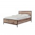 Hoxton 4.6 Double Bed Oak Effect Hoxton 4.6 Double Bed Oak Effect