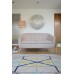 Hudson Sofa With Buttons Beige