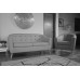 Hudson Sofa With Buttons Grey